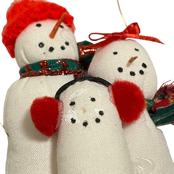 Vintage Snowman Family Christmas Ornament - Picture 3 of 6